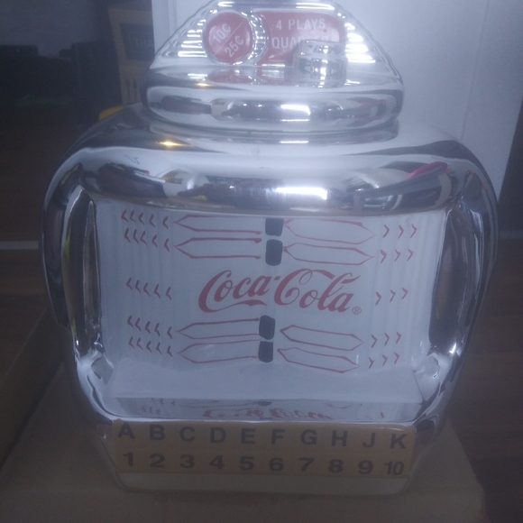 Coca cola ceramic cookie jar - Picture 2 of 2
